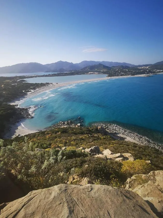 Apartmán Appartement Calme, Vue Panoramique A 100 M Du Centre Ville Villasimius